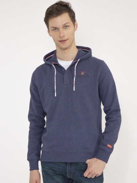 

Beverly Hills Polo Club Men Navy Blue Solid Sweatshirt