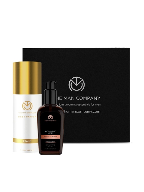 

The Man Company MONSOON ALL DAY FRESH Set of Anti Sweat & Blanc Body Perfume, Black