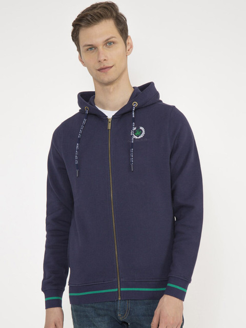 

Beverly Hills Polo Club Men Navy Blue Solid Sweatshirt