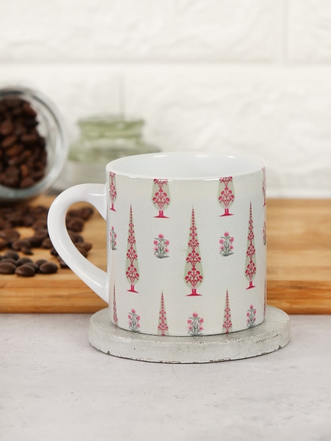

India Circus by Krsnaa Mehta White Ceramic Mug