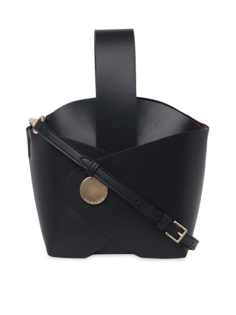 

CHARLES & KEITH Black Solid Tote Bag