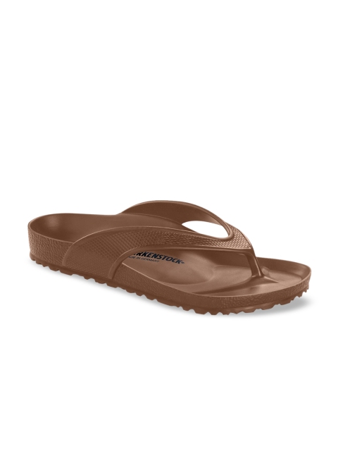 

Birkenstock Unisex Brown Honolulu EVA Thong Regular Width Flip-Flops
