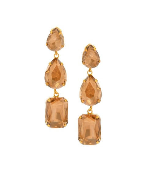 

TOKYO TALKIES X rubans FASHION ACCESSORIES Gold-Plated Teardrop Earrings