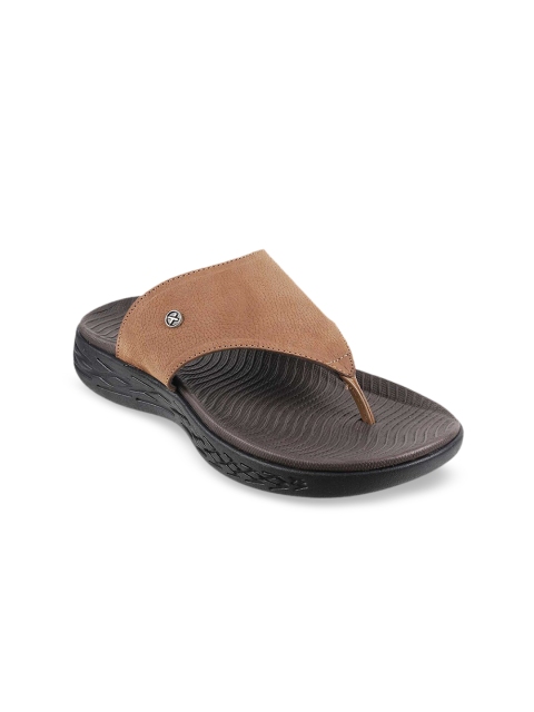 

Metro Men Camel Brown Comfort Sandals