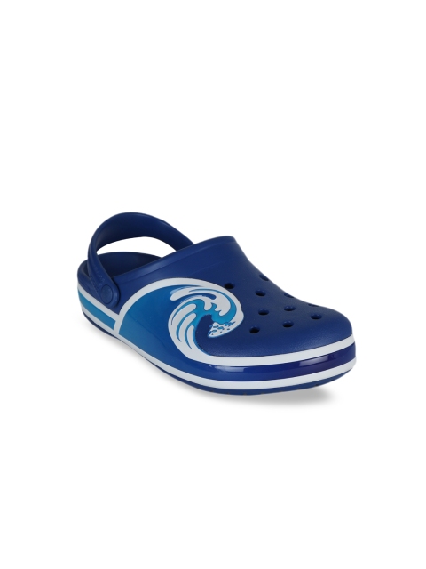 

Crocs Unisex Navy Blue Printed Clogs