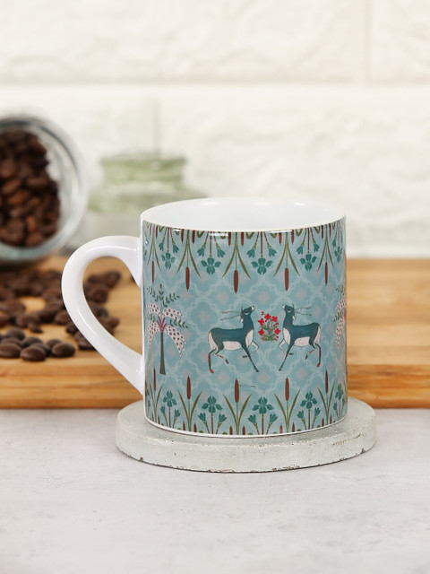 

India Circus by Krsnaa Mehta Teal & Red Set