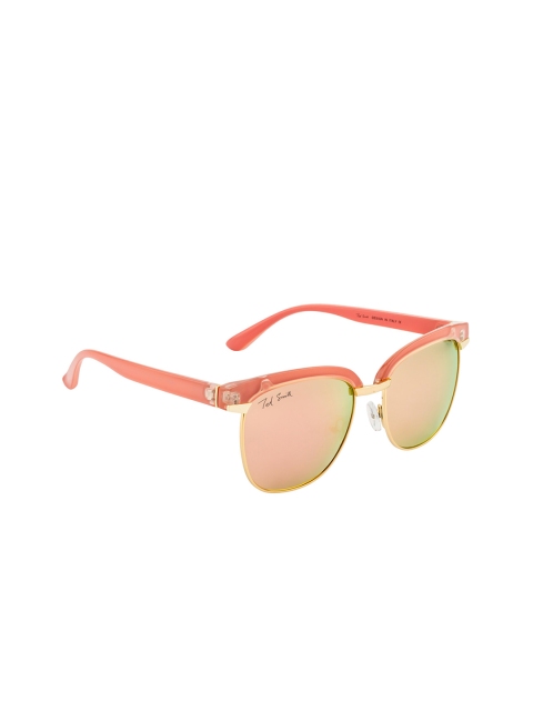 

Ted Smith Women Square Sunglasses TS-NC-9950/S_T96, Pink
