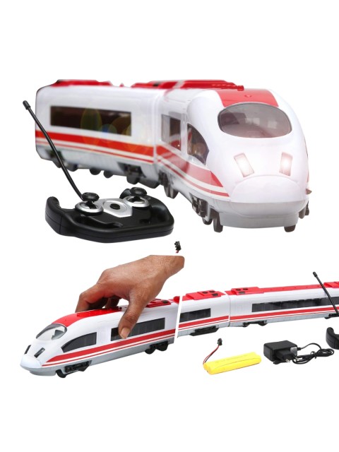 

Wembley Toys Kids Red & White High Speed Remote Controlled Real Looking Bullet Train