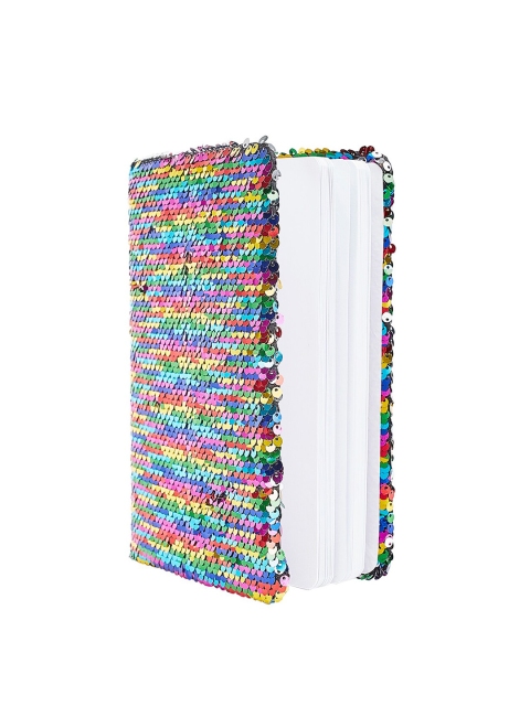 

ToniQ Rainbow Multicolor Sequin Note Book, Multi