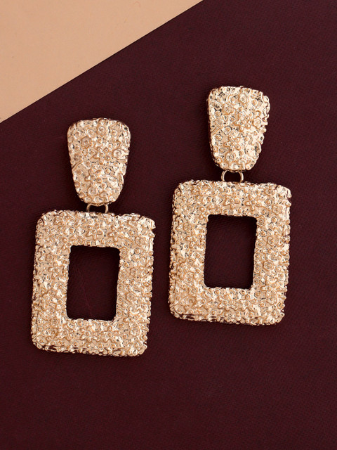 

Tistabene Gold-Plated Geometric Jhumkas