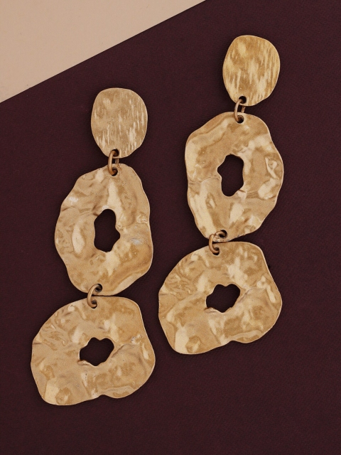 

Tistabene Gold-Plated Contemporary Dangler Earring