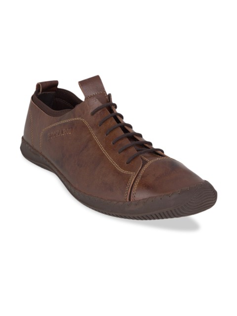 

Buckaroo Men Brown Leather Sneakers