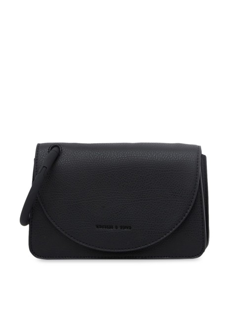 

CHARLES & KEITH Black Solid Sling Bag