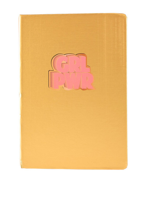 

ToniQ Yellow Printed Note Book