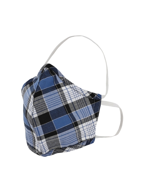 

AfroJack Unisex Blue & Grey 3-Ply Cloth Mask