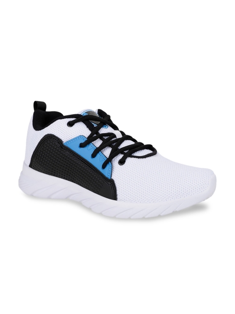 

Campus Men White Mesh Running Shoes