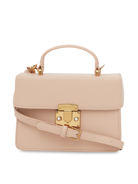 

CHARLES & KEITH Nude Solid Sling Bag