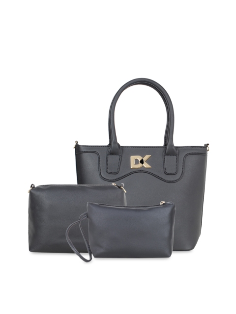 

Diana Korr Black Solid Shoulder Bag