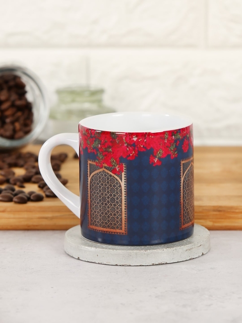 

India Circus by Krsnaa Mehta Blue & Red Indulgence Gateway Espresso Mug 100 ml