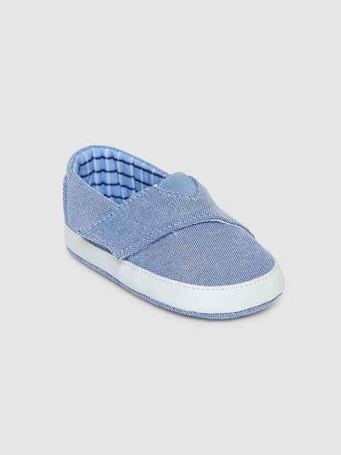 

Chicco Infant Boys Blue Self-design Booties