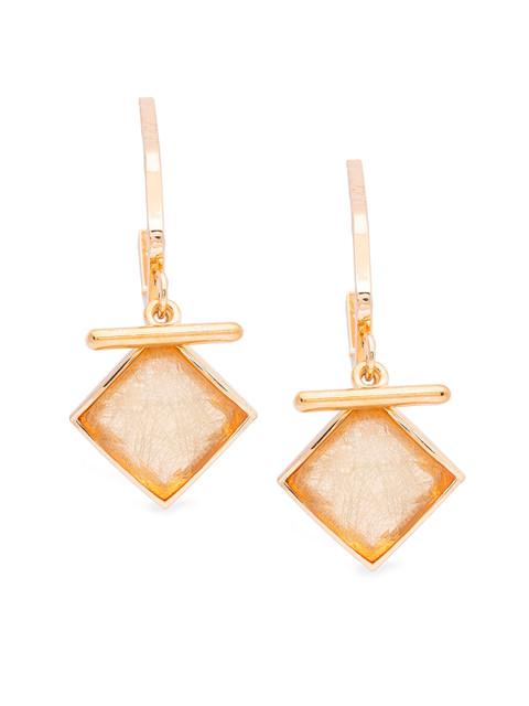 

Globus Gold-Plated Geometric Drop Earrings