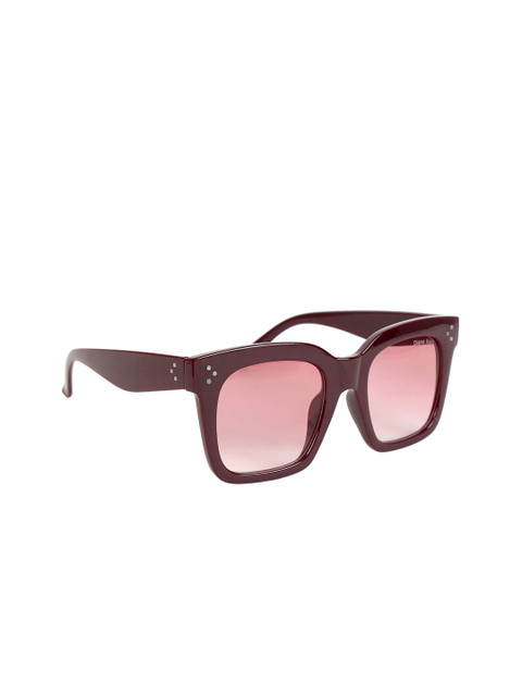 

Diana Korr Women Square Sunglasses DKOEWG012RED, Red