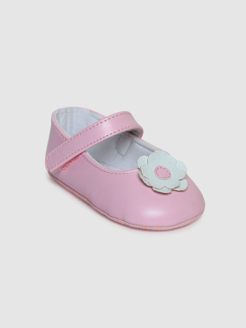 

Chicco Infant Girls Pink & White Ballerina Booties
