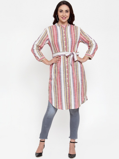 

Baani Multicoloured Striped Tunic, Multi