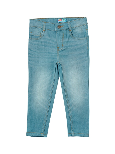 

Kid Studio Boys Blue Slim Fit Mid-Rise Clean Look Jeans