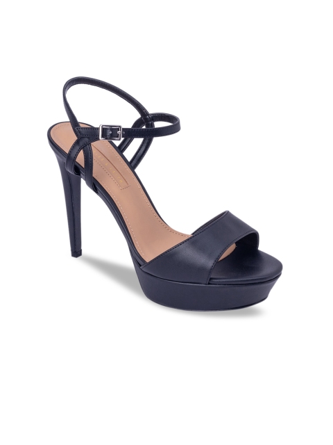 

CHARLES & KEITH Women Black Solid Stilettos