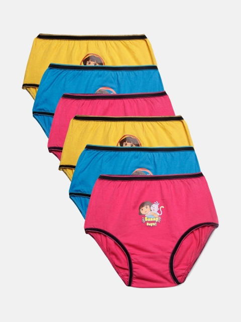 

Red Rose Girls Pack of 6 Assorted Basic Briefs BABY-31-30