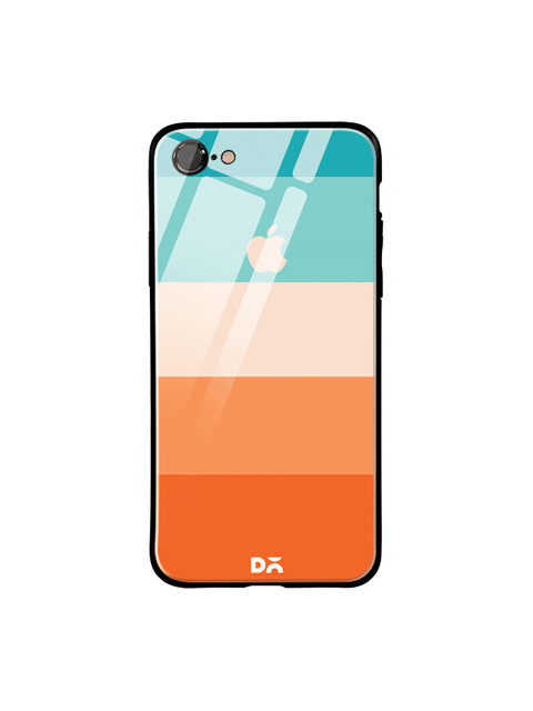 

DailyObjects Orange & Pink Trio Quin iPhone 7 Glass Cover