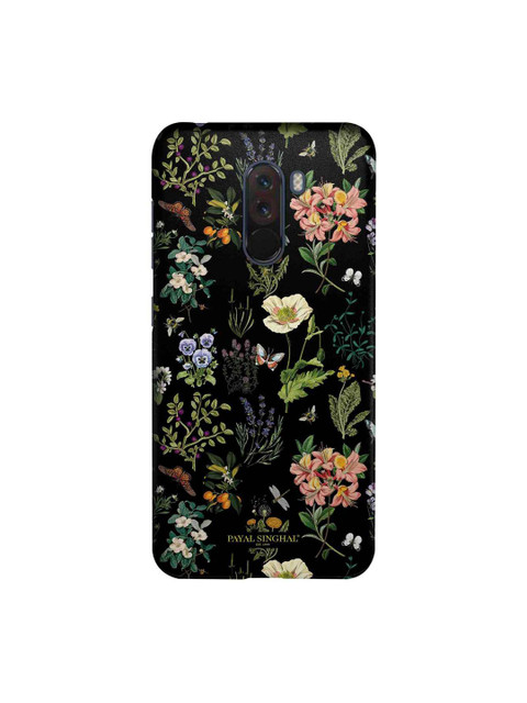 

macmerise Black & Green Payal Singhal Titli Aqua Sublime Xiaomi Poco F1 Back Case