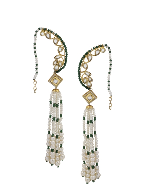 

DUGRISTYLE White Gold Plated Classic Drop Earrings