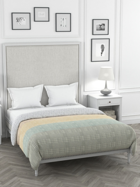 

Portico New York Yellow & Brown Hashtag Verve Double King Duvet Cover