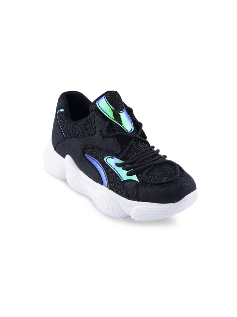 

URBANE Women Black Sneakers