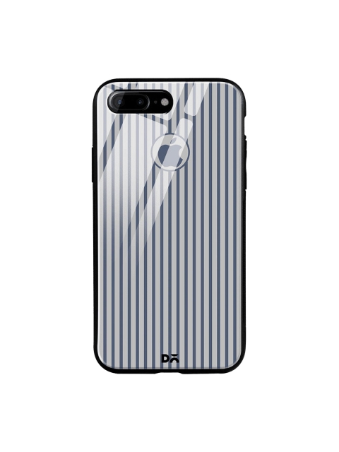 

DailyObjects Grey Stripes iPhone 7 Plus Glass Case