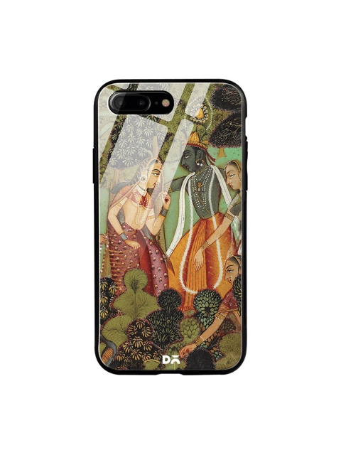 

DailyObjects Green & Red Krishna iPhone 7 Plus Glass Cover