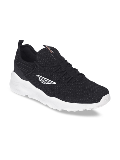 

Red Tape Men Black Solid Walking Shoes