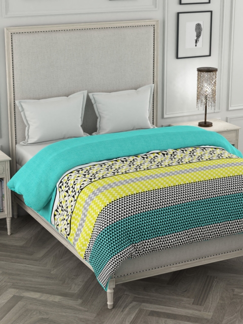 

Portico New York Multicoloured Geometric Mild Winter 300 GSM Double Bed Comforter, Multi