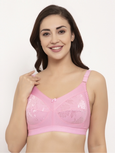 

GRACIT Pink Printed Non-Wired Non Padded Everyday Bra PW4-10-30C
