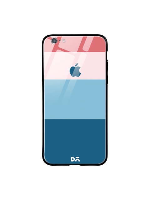 

DailyObjects Blue & Pink Candy Quad iPhone 6 Glass Case