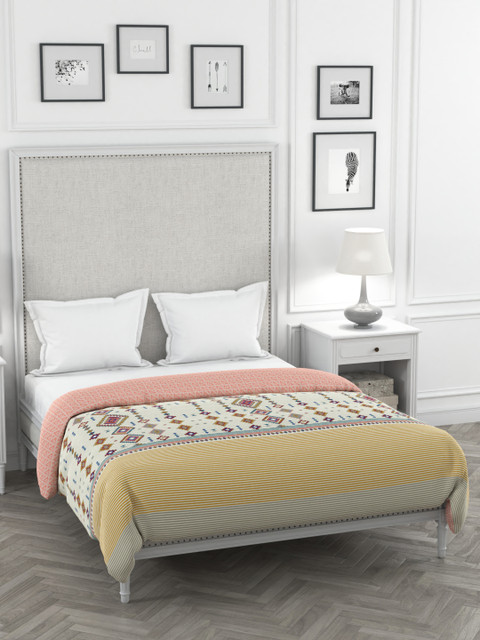 

Portico New York Multicoloured Geometric Mild Winter 120 GSM Double Bed Comforter, Multi