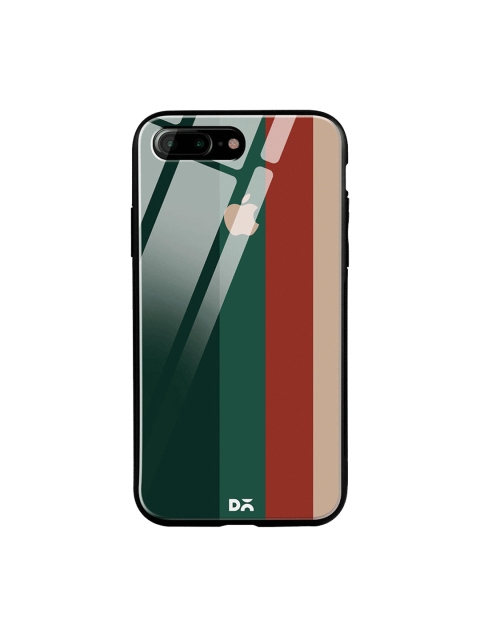 

DailyObjects Green & Red Vertical iPhone 7 Plus Glass Case
