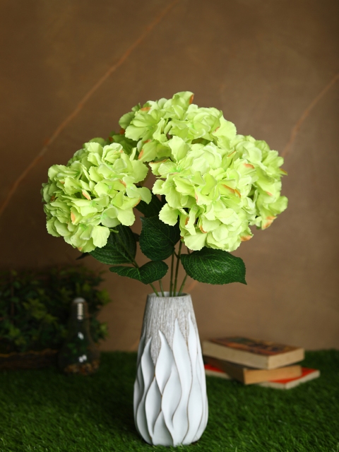 

PolliNation Green Decorative Artificial Hydrangea Flower Bunch