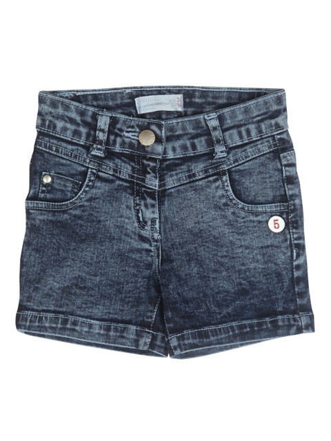 

Tiny Girl Girls Blue Washed Regular Fit Denim Shorts