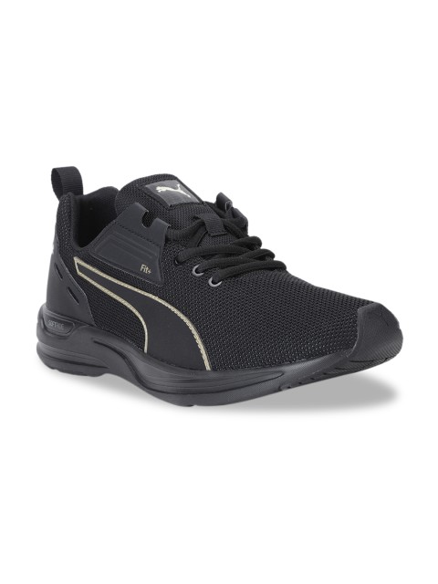 

Puma Unisex Black Textile Comet 2 FS Running Shoes