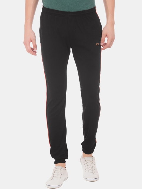 

Colt Men Black Solid Straight-Fit Knit Joggers