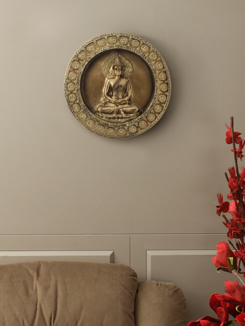 

Living Essence Gold-Toned Fio Polyresin Showpiece