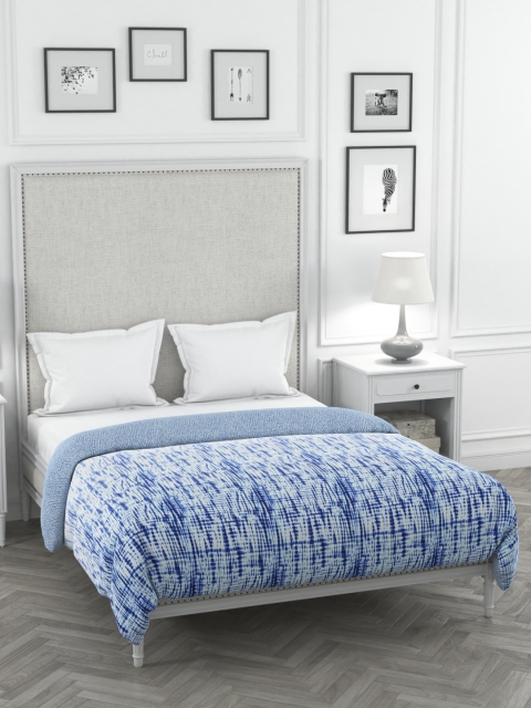 

Portico New York Blue Abstract Mild Winter 120 GSM Double Bed Comforter